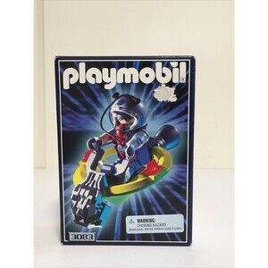 Playmobil 3083 Astronaut Space Explorer Pod Hovercraft Set 1999 Vintage